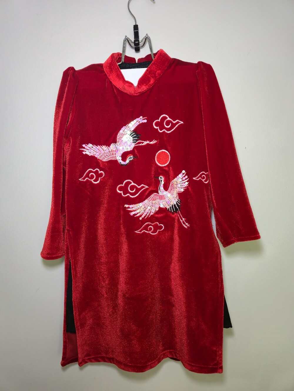 Toddler Girl Vietnamese Ao Dai With Pants
